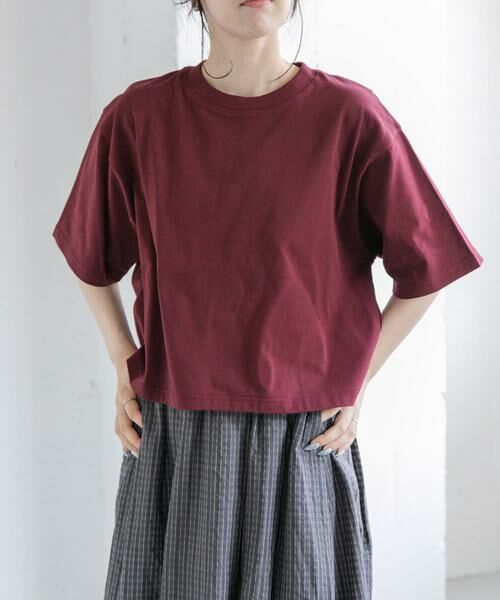 URBAN RESEARCH DOORS / アーバンリサーチ ドアーズ Tシャツ | FORK&SPOON　ショルダータックTシャツ | 詳細5