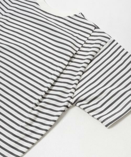 URBAN RESEARCH DOORS / アーバンリサーチ ドアーズ Tシャツ | FORK&SPOON　ショルダータックTシャツ | 詳細19