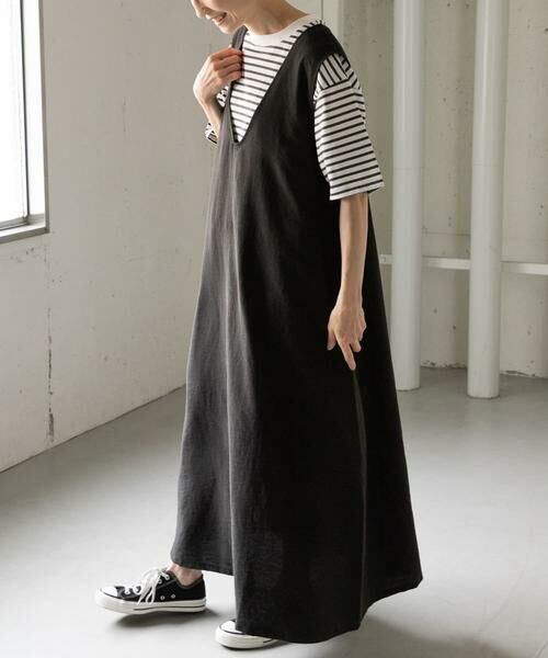 URBAN RESEARCH DOORS / アーバンリサーチ ドアーズ Tシャツ | FORK&SPOON　ショルダータックTシャツ | 詳細14