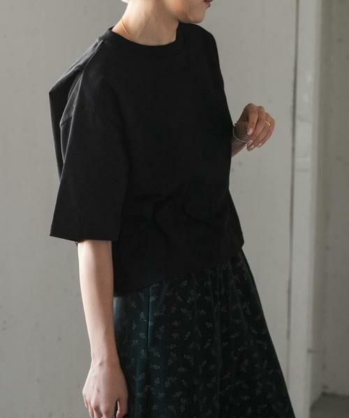 URBAN RESEARCH DOORS / アーバンリサーチ ドアーズ Tシャツ | FORK&SPOON　ショルダータックTシャツ | 詳細25