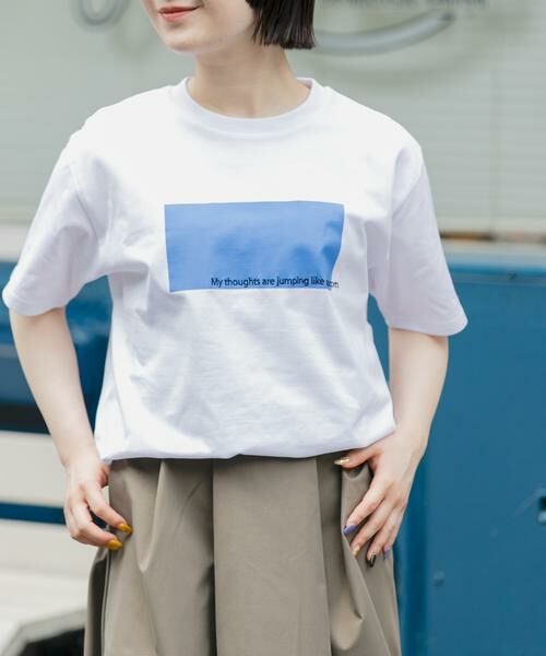 URBAN RESEARCH DOORS / アーバンリサーチ ドアーズ Tシャツ | FORK&SPOON　エンブロイダリーロゴTシャツ | 詳細2