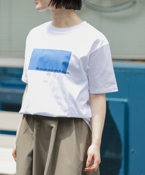 URBAN RESEARCH DOORS / アーバンリサーチ ドアーズ Tシャツ | FORK&SPOON　エンブロイダリーロゴTシャツ | 詳細3