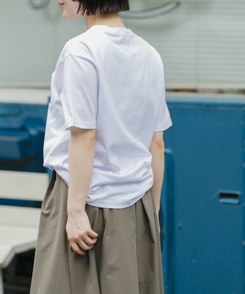 URBAN RESEARCH DOORS / アーバンリサーチ ドアーズ Tシャツ | FORK&SPOON　エンブロイダリーロゴTシャツ | 詳細4