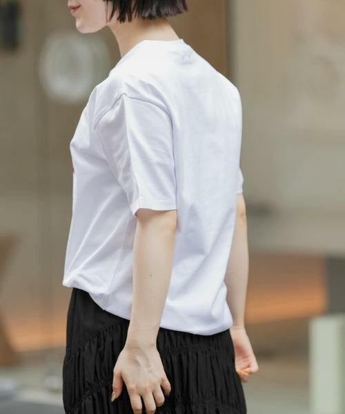 URBAN RESEARCH DOORS / アーバンリサーチ ドアーズ Tシャツ | FORK&SPOON　エンブロイダリーロゴTシャツ | 詳細11