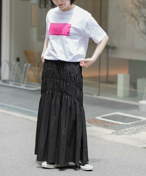 URBAN RESEARCH DOORS / アーバンリサーチ ドアーズ Tシャツ | FORK&SPOON　エンブロイダリーロゴTシャツ | 詳細15