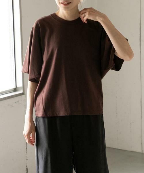 URBAN RESEARCH DOORS / アーバンリサーチ ドアーズ Tシャツ | FORK&SPOON　ソリッドスリーブTシャツ | 詳細1