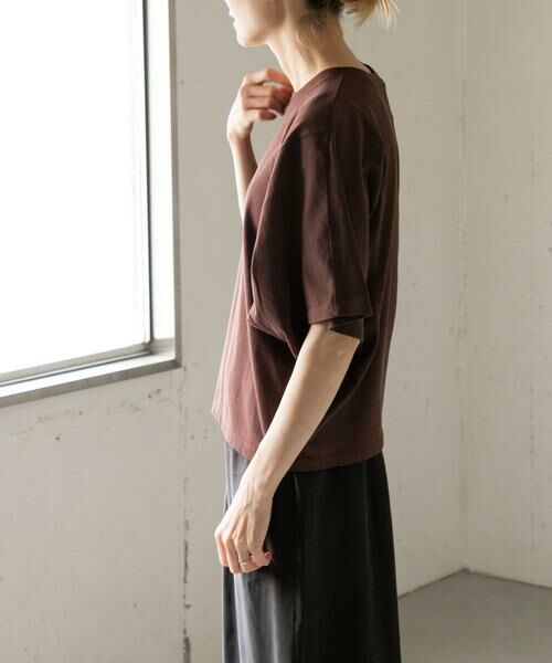 URBAN RESEARCH DOORS / アーバンリサーチ ドアーズ Tシャツ | FORK&SPOON　ソリッドスリーブTシャツ | 詳細2