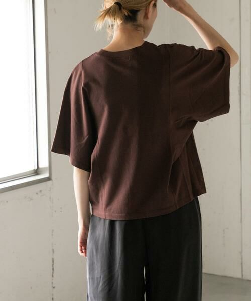URBAN RESEARCH DOORS / アーバンリサーチ ドアーズ Tシャツ | FORK&SPOON　ソリッドスリーブTシャツ | 詳細3
