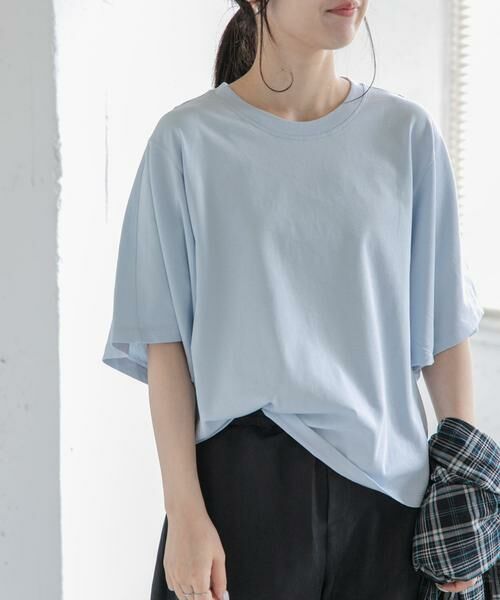URBAN RESEARCH DOORS / アーバンリサーチ ドアーズ Tシャツ | FORK&SPOON　ソリッドスリーブTシャツ | 詳細10