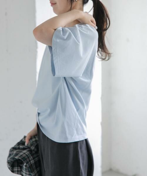 URBAN RESEARCH DOORS / アーバンリサーチ ドアーズ Tシャツ | FORK&SPOON　ソリッドスリーブTシャツ | 詳細12