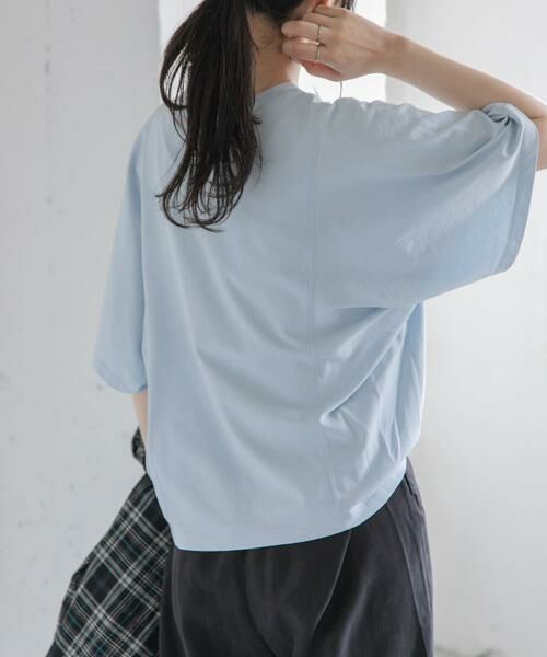 URBAN RESEARCH DOORS / アーバンリサーチ ドアーズ Tシャツ | FORK&SPOON　ソリッドスリーブTシャツ | 詳細13