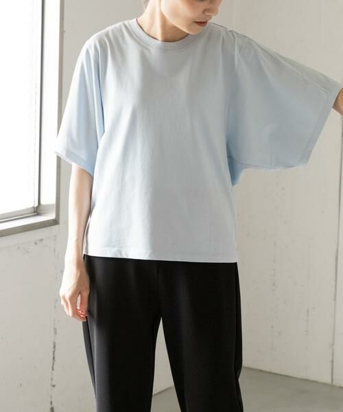 URBAN RESEARCH DOORS / アーバンリサーチ ドアーズ Tシャツ | FORK&SPOON　ソリッドスリーブTシャツ | 詳細15
