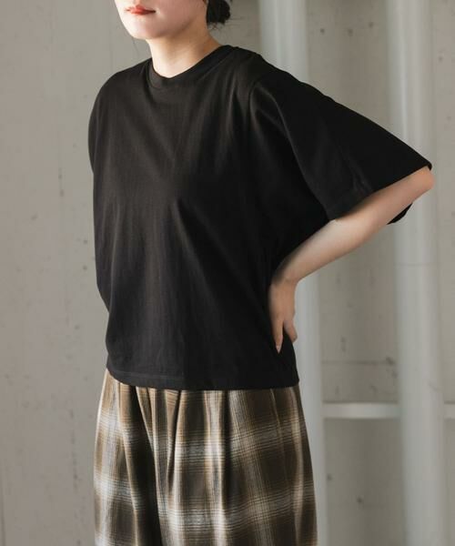 URBAN RESEARCH DOORS / アーバンリサーチ ドアーズ Tシャツ | FORK&SPOON　ソリッドスリーブTシャツ | 詳細20