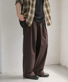 URBAN RESEARCH DOORS / アーバンリサーチ ドアーズ その他パンツ | FORK&SPOON　4WAYストレッチツータックパンツ