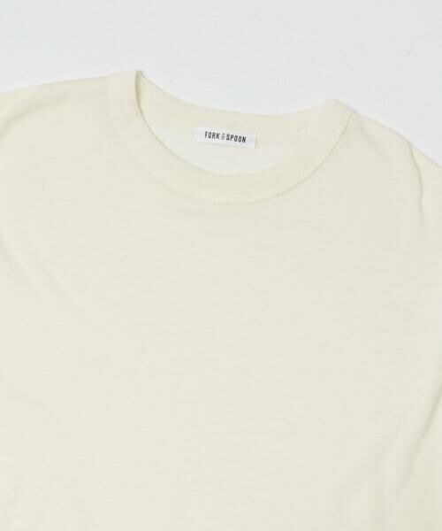 URBAN RESEARCH DOORS / アーバンリサーチ ドアーズ Tシャツ | FORK&SPOON　ウール混クルーネックカットソー | 詳細17