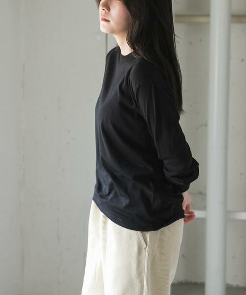 URBAN RESEARCH DOORS / アーバンリサーチ ドアーズ Tシャツ | FORK&SPOON　ウール混クルーネックカットソー | 詳細19