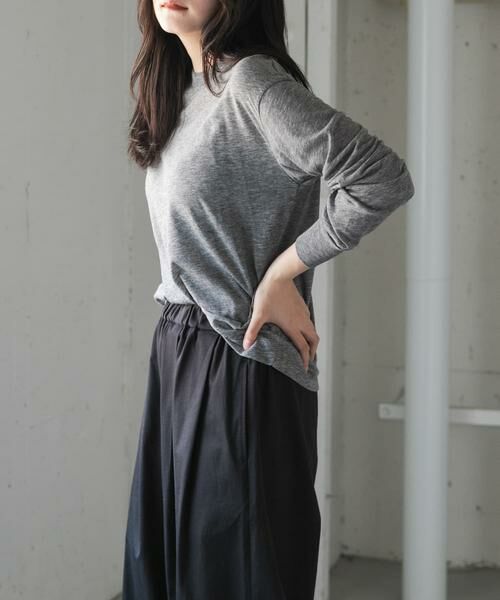 URBAN RESEARCH DOORS / アーバンリサーチ ドアーズ Tシャツ | FORK&SPOON　ウール混クルーネックカットソー | 詳細28