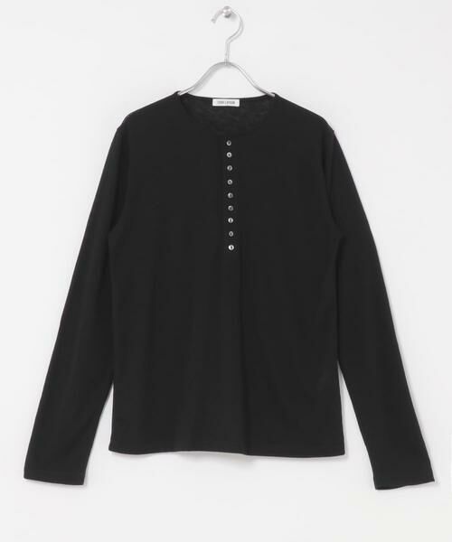 URBAN RESEARCH DOORS / アーバンリサーチ ドアーズ Tシャツ | FORK&SPOON　ウール混ヘンリーネックカットソー | 詳細25