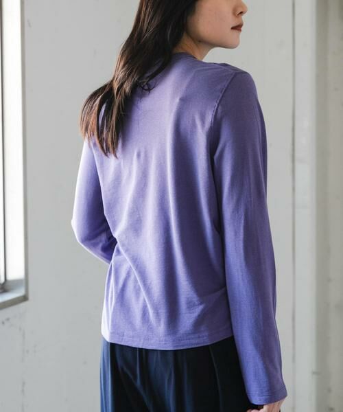 URBAN RESEARCH DOORS / アーバンリサーチ ドアーズ Tシャツ | FORK&SPOON　ドライ天竺ロングスリーブTシャツ | 詳細1