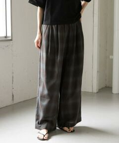 URBAN RESEARCH DOORS / アーバンリサーチ ドアーズ その他パンツ | FORK&SPOON　オンブレチェックパンツ