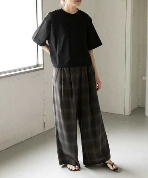 URBAN RESEARCH DOORS / アーバンリサーチ ドアーズ その他パンツ | FORK&SPOON オンブレチェックパンツ | 詳細21