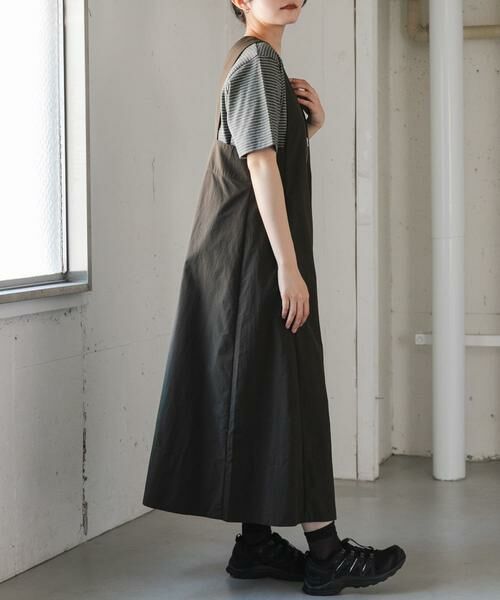 URBAN RESEARCH DOORS / アーバンリサーチ ドアーズ ワンピース | FORK&SPOON　ナイロンテントワンピース | 詳細2