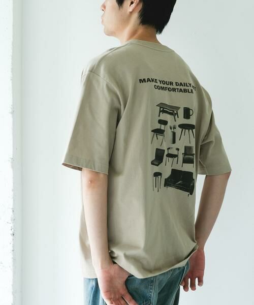 URBAN RESEARCH DOORS / アーバンリサーチ ドアーズ Tシャツ | ファニチャープリントTシャツ | 詳細3