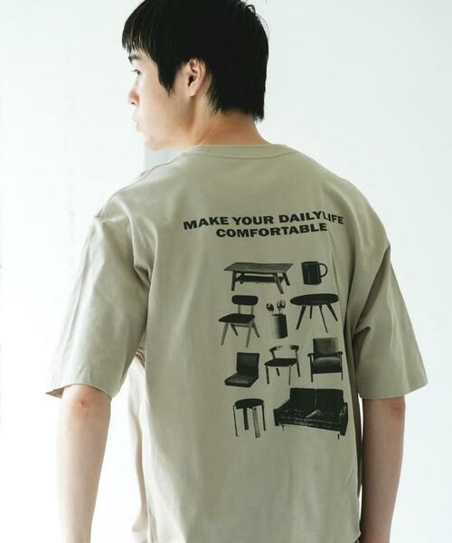URBAN RESEARCH DOORS / アーバンリサーチ ドアーズ Tシャツ | ファニチャープリントTシャツ | 詳細4