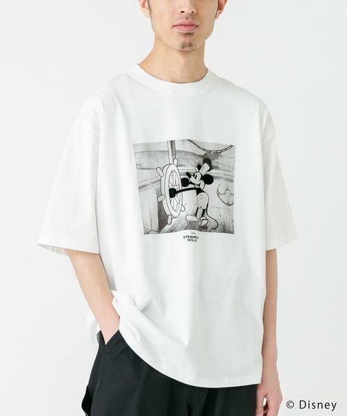 URBAN RESEARCH DOORS / アーバンリサーチ ドアーズ Tシャツ | 別注/Disney/フロッキープリントTシャツ | 詳細1