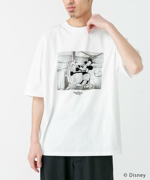URBAN RESEARCH DOORS / アーバンリサーチ ドアーズ Tシャツ | 別注/Disney/フロッキープリントTシャツ | 詳細3