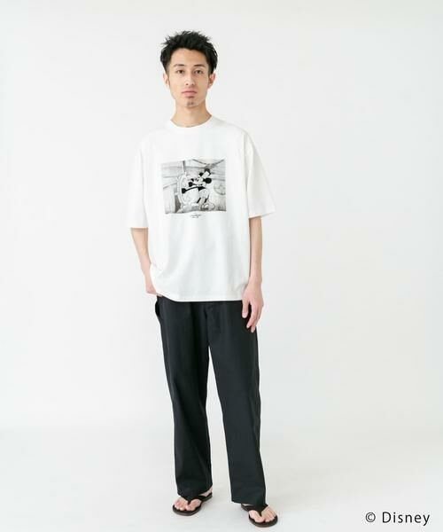 URBAN RESEARCH DOORS / アーバンリサーチ ドアーズ Tシャツ | 別注/Disney/フロッキープリントTシャツ | 詳細5