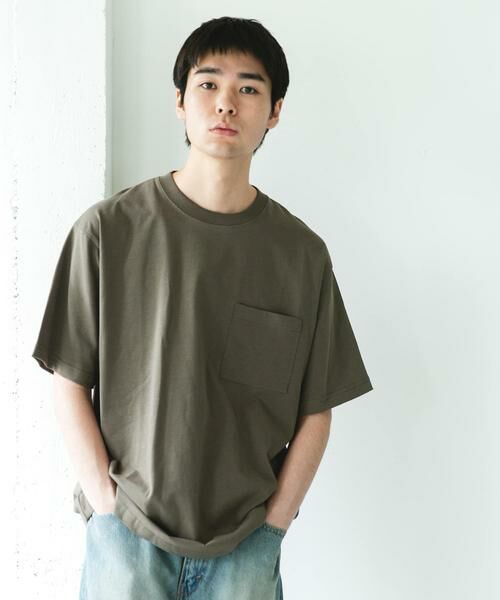 URBAN RESEARCH DOORS / アーバンリサーチ ドアーズ Tシャツ | SHAPE BACK クルーネック Tシャツ | 詳細1