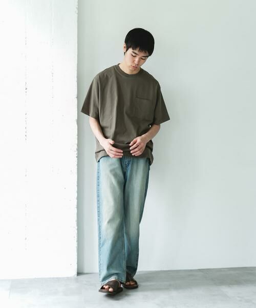 URBAN RESEARCH DOORS / アーバンリサーチ ドアーズ Tシャツ | SHAPE BACK クルーネック Tシャツ | 詳細5