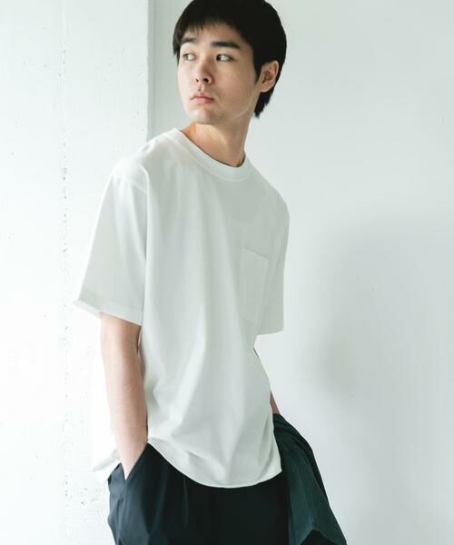 URBAN RESEARCH DOORS / アーバンリサーチ ドアーズ Tシャツ | SHAPE BACK クルーネック Tシャツ | 詳細24