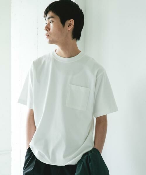 URBAN RESEARCH DOORS / アーバンリサーチ ドアーズ Tシャツ | SHAPE BACK クルーネック Tシャツ | 詳細25