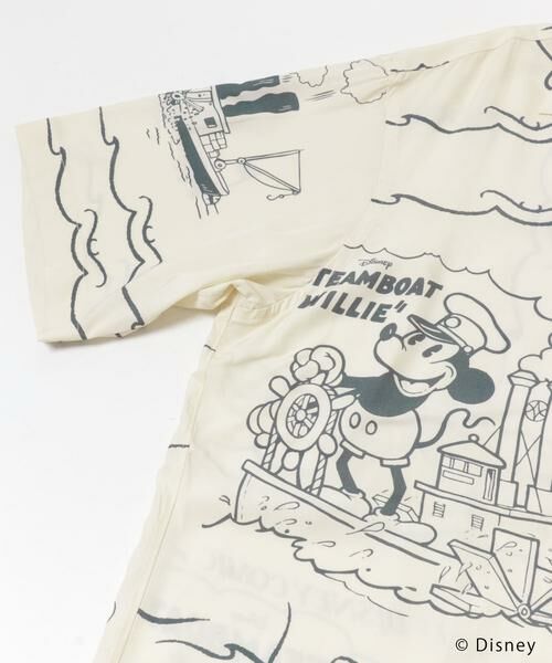 URBAN RESEARCH DOORS / アーバンリサーチ ドアーズ シャツ・ブラウス | 別注/Disney/総柄オープンカラーシャツ | 詳細12