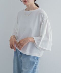 URBAN RESEARCH DOORS / アーバンリサーチ ドアーズ Tシャツ | シルケットクロップドプルオーバー