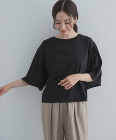 URBAN RESEARCH DOORS / アーバンリサーチ ドアーズ Tシャツ | シルケットクロップドプルオーバー