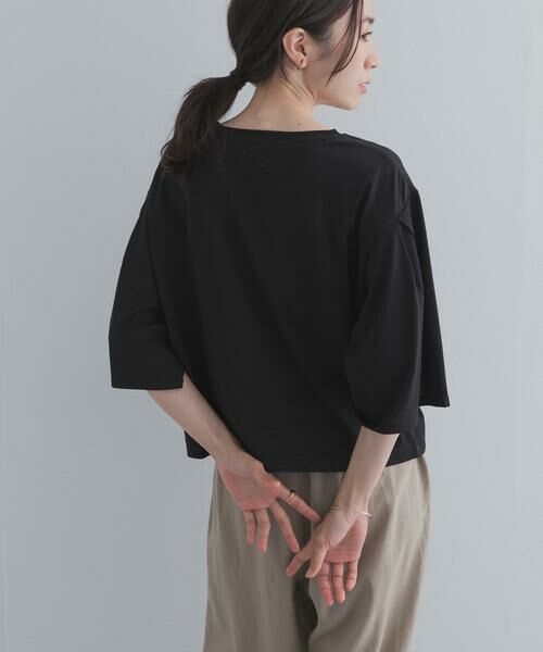 URBAN RESEARCH DOORS / アーバンリサーチ ドアーズ Tシャツ | シルケットクロップドプルオーバー | 詳細12