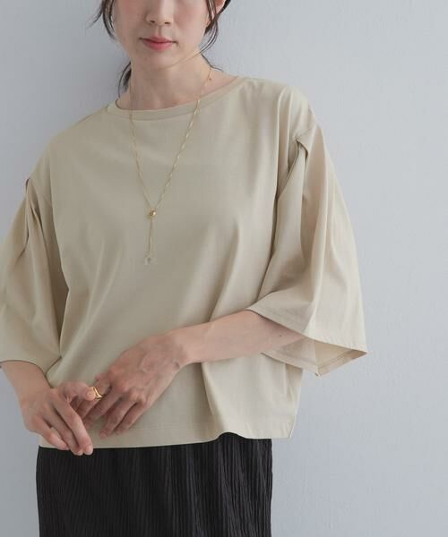 URBAN RESEARCH DOORS / アーバンリサーチ ドアーズ Tシャツ | シルケットクロップドプルオーバー | 詳細18