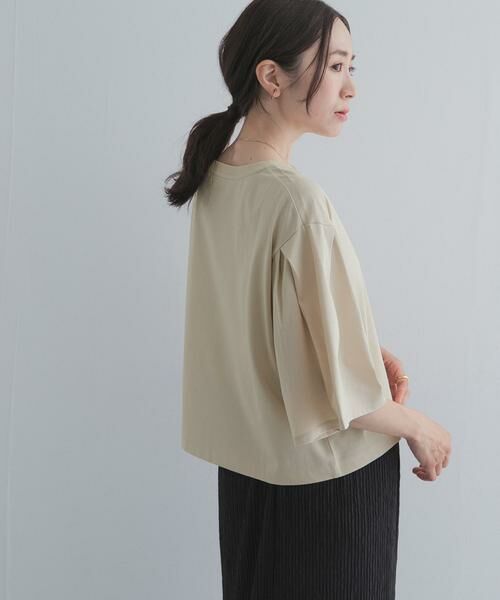 URBAN RESEARCH DOORS / アーバンリサーチ ドアーズ Tシャツ | シルケットクロップドプルオーバー | 詳細21
