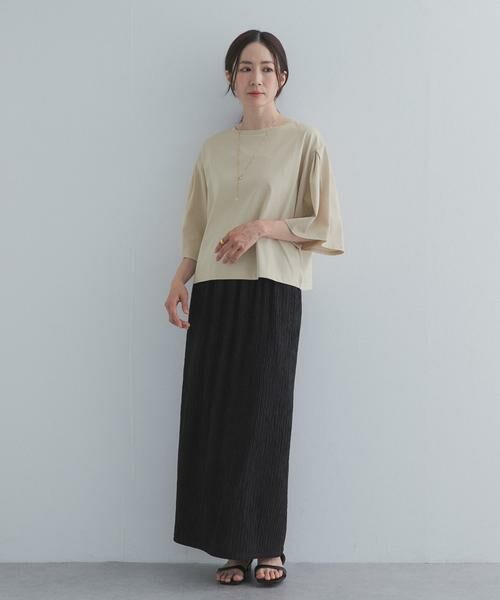 URBAN RESEARCH DOORS / アーバンリサーチ ドアーズ Tシャツ | シルケットクロップドプルオーバー | 詳細22