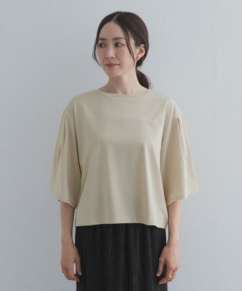 URBAN RESEARCH DOORS / アーバンリサーチ ドアーズ Tシャツ | シルケットクロップドプルオーバー | 詳細23