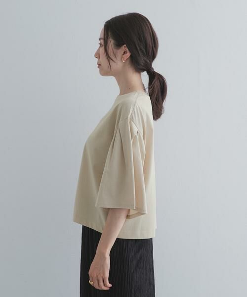 URBAN RESEARCH DOORS / アーバンリサーチ ドアーズ Tシャツ | シルケットクロップドプルオーバー | 詳細24