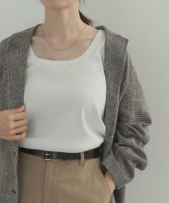 URBAN RESEARCH DOORS / アーバンリサーチ ドアーズ タンクトップ | 2WAYスカラップバインダータンク