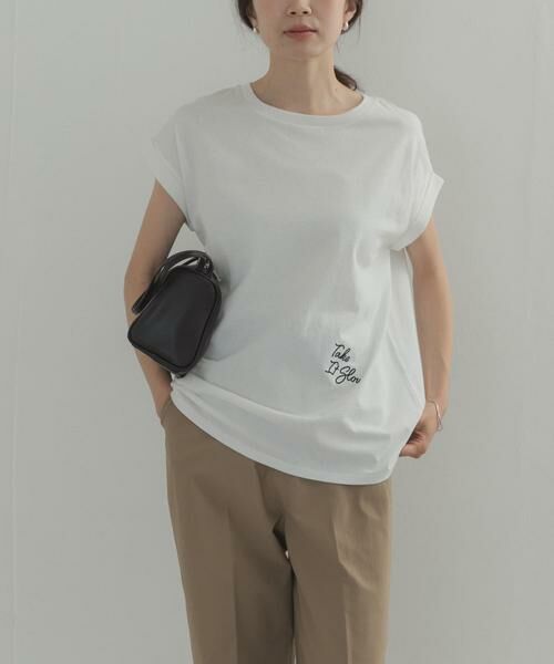 URBAN RESEARCH DOORS / アーバンリサーチ ドアーズ Tシャツ | 刺繍ロゴTシャツ | 詳細2