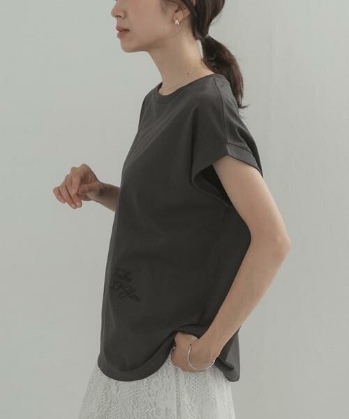 URBAN RESEARCH DOORS / アーバンリサーチ ドアーズ Tシャツ | 刺繍ロゴTシャツ | 詳細14