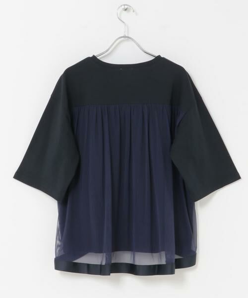 URBAN RESEARCH DOORS / アーバンリサーチ ドアーズ Tシャツ | バックシアー切替プルオーバー | 詳細10