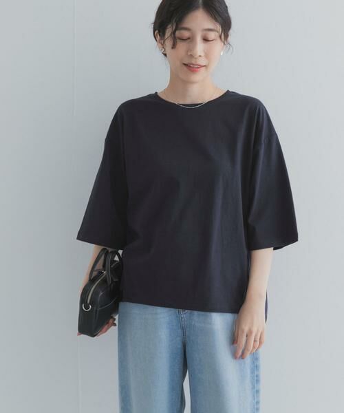 URBAN RESEARCH DOORS / アーバンリサーチ ドアーズ Tシャツ | バックシアー切替プルオーバー | 詳細5