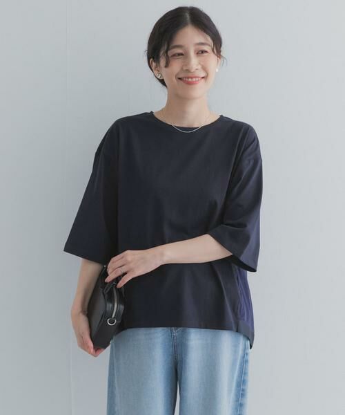 URBAN RESEARCH DOORS / アーバンリサーチ ドアーズ Tシャツ | バックシアー切替プルオーバー | 詳細6